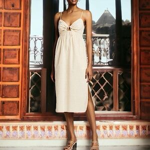 Rebecca Taylor Eyelet Midi Dress